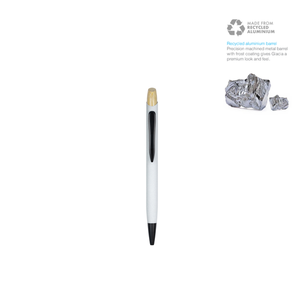 BrandCharger - Glacia Eco Pen (Click to write)