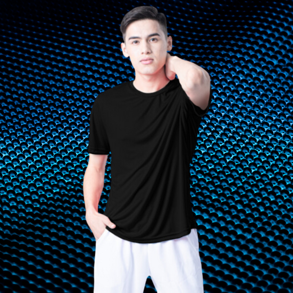 Microfiber Round Neck Tee (Short Sleeve)